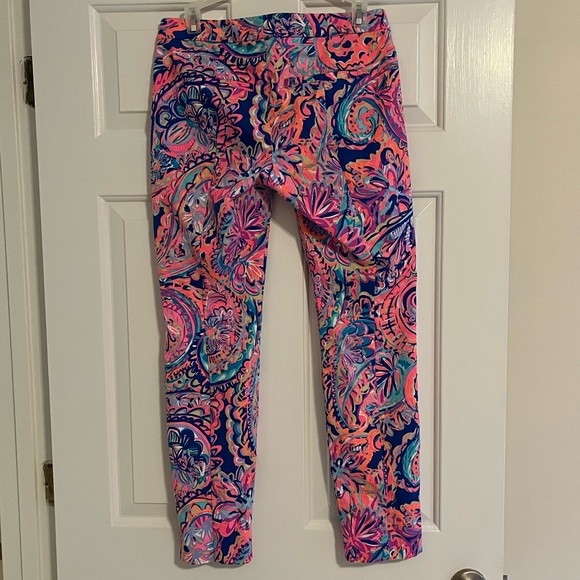 Kelly Skinny Ankle Pants in Drop Me a Lime - Picture 3 of 3